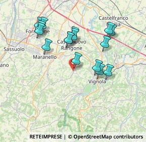 Mappa Via Giuseppe Verdi, 41014 Castelvetro di Modena MO, Italia (7.4125)