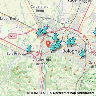 Mappa Via Giotto, 40133 Bologna BO, Italia (3.41273)