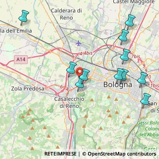 Mappa Via Giotto, 40133 Bologna BO, Italia (4.83727)