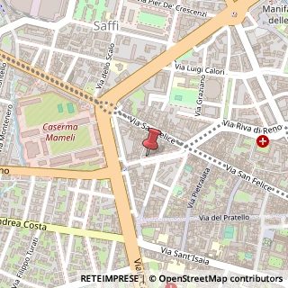 Mappa Via Della Grada, 15/d, 40122 Bologna, Bologna (Emilia Romagna)