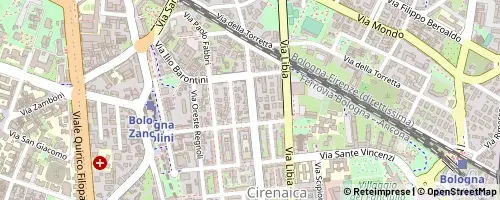 Mappa Bologne