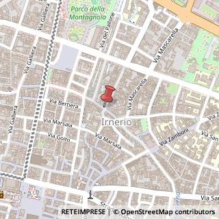 Mappa Via del Borgo di San Pietro,  2, 40126 Bologna, Bologna (Emilia Romagna)
