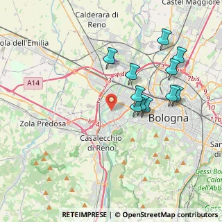 Mappa Via Leonardo Da Vinci, 40133 Bologna BO, Italia (3.7)