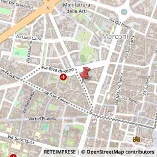 Mappa Via delle Lame, 33, 40122 Bologna, Bologna (Emilia Romagna)
