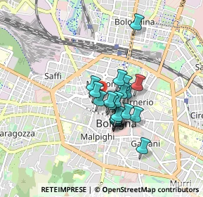 Mappa CAP, 40122 Bologna BO, Italia (0.571)