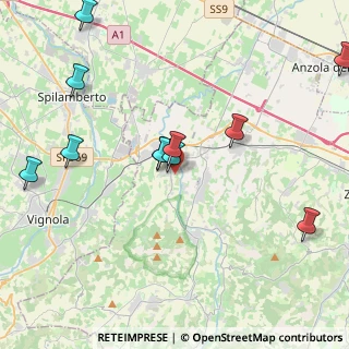 Mappa Viale dei Martiri, 40053 Valsamoggia BO, Italia (4.57727)