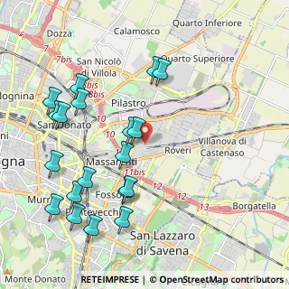 Mappa Via del Carrozzaio, 40138 Bologna BO, Italia (2.34737)