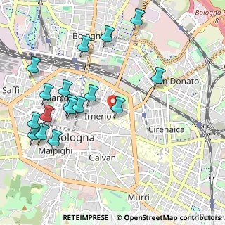 Mappa Via XX Ottobre, 40126 Bologna BO, Italia (1.17412)