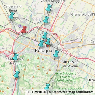 Mappa Via XX Ottobre, 40126 Bologna BO, Italia (5.20583)