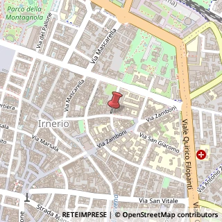 Mappa Via delle Belle Arti,  42, 40126 Bologna, Bologna (Emilia Romagna)