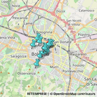 Mappa Via XX Ottobre, 40126 Bologna BO, Italia (0.91583)