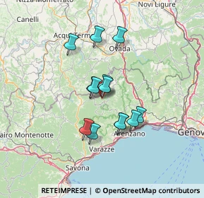 Mappa Via Vallescura, 17048 Urbe SV, Italia (10.56385)