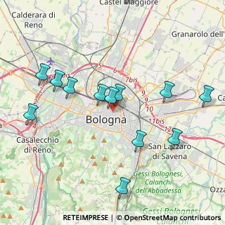 Mappa 40126 Bologna BO, Italia (4.51615)