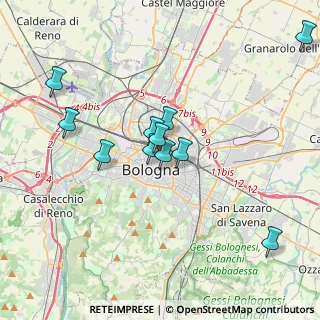 Mappa 40126 Bologna BO, Italia (3.45909)