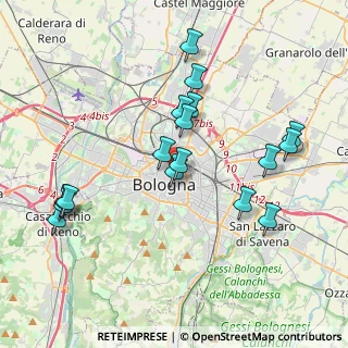 Mappa 40126 Bologna BO, Italia (4.02588)