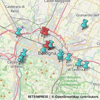 Mappa 40126 Bologna BO, Italia (3.86588)