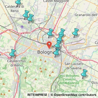 Mappa 40126 Bologna BO, Italia (4.68364)