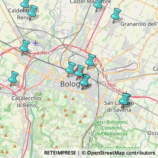 Mappa 40126 Bologna BO, Italia (4.93538)