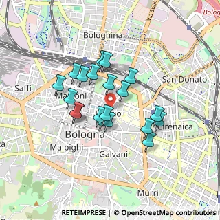 Mappa 40126 Bologna BO, Italia (0.7055)
