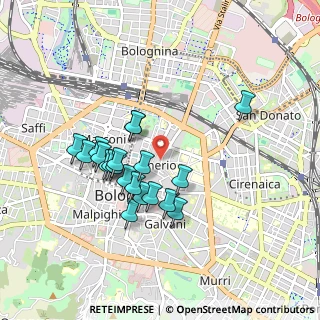 Mappa 40126 Bologna BO, Italia (0.805)
