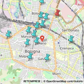 Mappa 40126 Bologna BO, Italia (1.07929)
