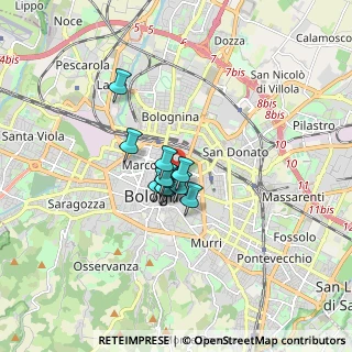 Mappa 40126 Bologna BO, Italia (0.91182)