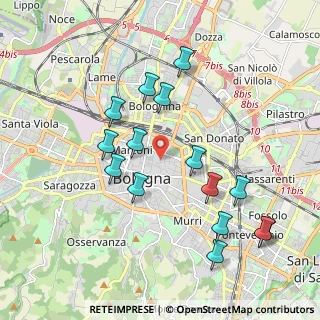 Mappa 40126 Bologna BO, Italia (2.034)