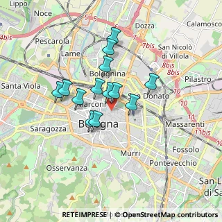 Mappa 40126 Bologna BO, Italia (1.34462)