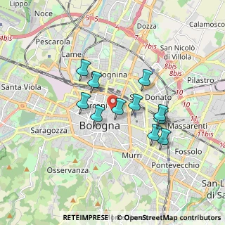 Mappa 40126 Bologna BO, Italia (1.41273)