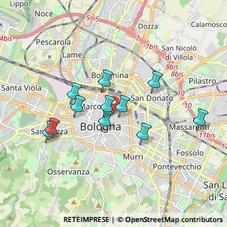 Mappa 40126 Bologna BO, Italia (1.60727)