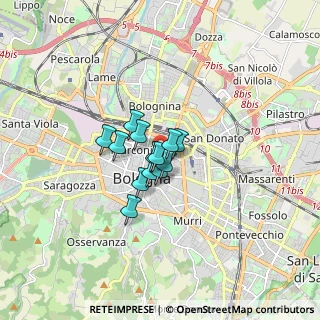 Mappa 40126 Bologna BO, Italia (0.88231)