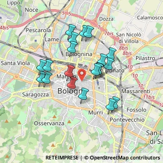 Mappa 40126 Bologna BO, Italia (1.622)