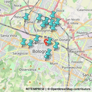 Mappa 40126 Bologna BO, Italia (1.67938)