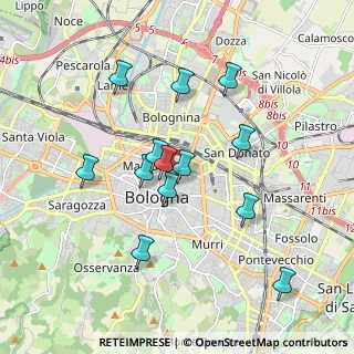 Mappa 40126 Bologna BO, Italia (1.69769)