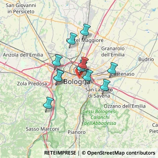 Mappa 40126 Bologna BO, Italia (5.39818)