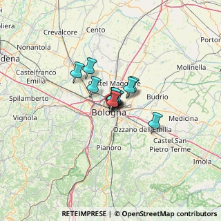 Mappa 40126 Bologna BO, Italia (5.46)