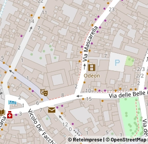 Mappa 40126 Bologna BO, Italia (0.05385)