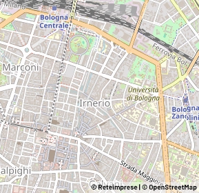 Mappa 40126 Bologna BO, Italia (0.45)
