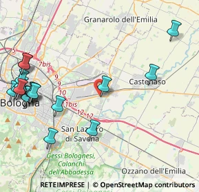 Mappa Villanova Mattei, 40138 Bologna BO, Italia (5.8175)