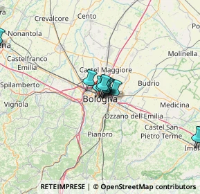 Mappa Via Dè Preti, 40121 Bologna BO, Italia (17.43688)