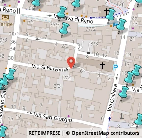 Mappa Via Schiavonia, 40121 Bologna BO, Italia (0.123)