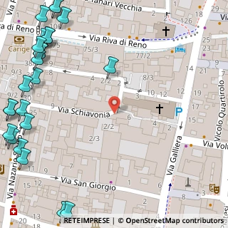 Mappa Via Dè Preti, 40121 Bologna BO, Italia (0.09583)