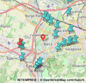 Mappa Via Alessandro Scorzoni, 40133 Bologna BO, Italia (2.303)