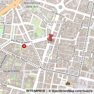 Mappa Via Guglielmo Marconi,  41, 40122 Bologna, Bologna (Emilia Romagna)