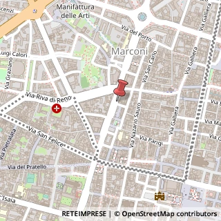 Mappa Via Guglielmo Marconi, 41, 40122 Bologna, Bologna (Emilia Romagna)