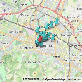 Mappa Via Guglielmo Marconi, 40100 Bologna BO, Italia (0.76438)