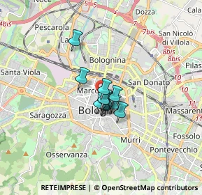 Mappa Via dell'Indipendenza, 40121 Bologna BO, Italia (0.80909)