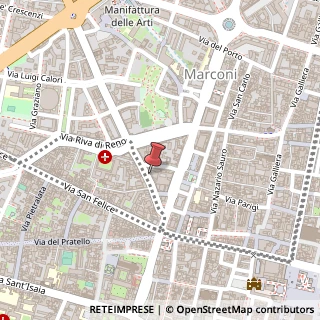 Mappa Via delle Lame, 31/D, 40122 Bologna, Bologna (Emilia Romagna)