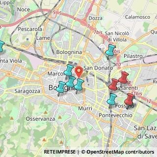 Mappa Via Giovanni Battista De Rolandis, 40126 Bologna BO, Italia (2.60077)