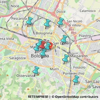 Mappa Via Giovanni Battista De Rolandis, 40126 Bologna BO, Italia (1.7275)